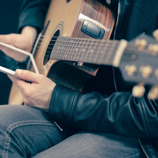 Songwriting with guitar